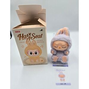 Zizi The Monsters Have a Seat Vinyl Plush Blind Box Pop‎ Mart Collectible Toy